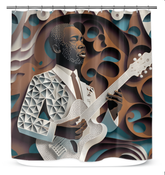 Indie Echo Shower Curtain